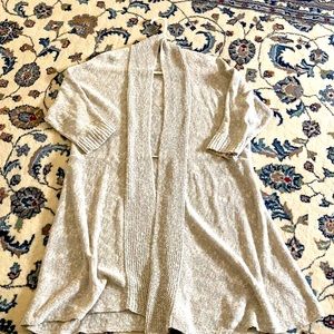 Eileen Fisher Sweater/Duster Beige
